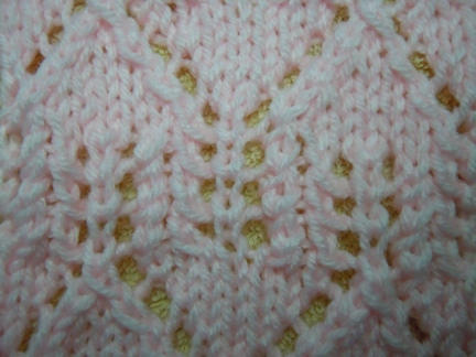 goblet lace knitting pattern